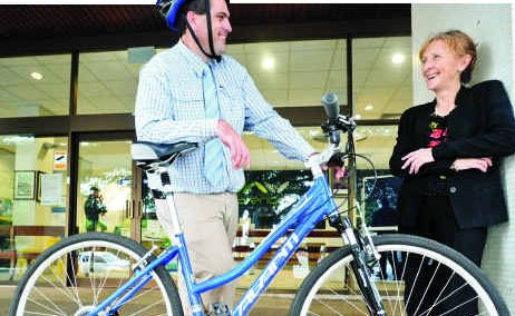 Mayor Richie Williamson and Member for Page Janelle Saffin launch a health plan for the Clarence community. Mayor Richie Williamson and Member for Page Janelle Saffin launch a health plan for the Clarence community.